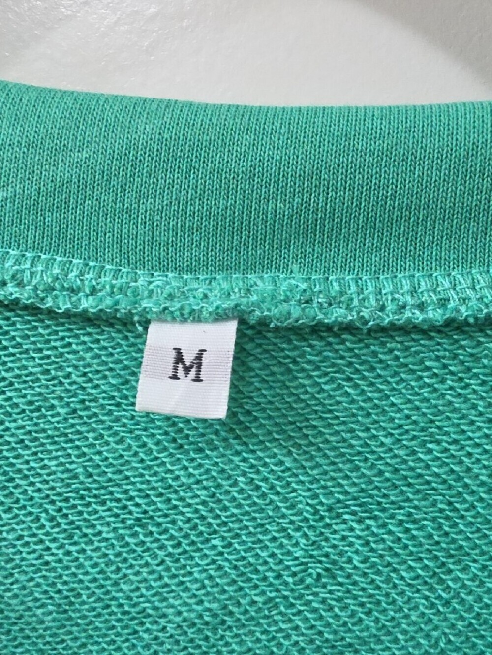 Green "Lucky" Embroidered Sweatshirt - Medium - Picture 2 of 7